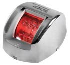 Fanale di via Mouse rosso corpo inox