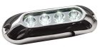 Faro subacqueo 4 LED bianchi 