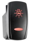 Interruttore a bascula impermeabile Marina Top ON-OFF-ON unipolare