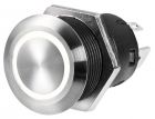 Interruttore FLAT inox (ON)-OFF 12 V rosso