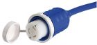 Spina con cavo 15 m blu 50 A