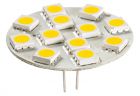Lampadina 12 LED G4 Ø 30 mm attacco posteriore 