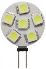 Lampadina 6 LED G4 Ø 24 mm attaco laterale 