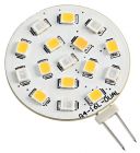 Lampadina LED SMD bianco blu 12V 