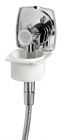 Box doccia New Edge cromato con doccia Niagara tubo inox 2,5 m