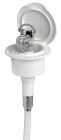 Doccia Classic Evo bianca tubo PVC 2,5 m  in piano