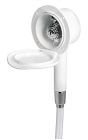 Doccia Classic Evo bianca tubo PVC 2,5 m a parete