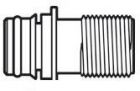 Portagomma diritto 1/2"