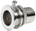 Scarico a mare inox 2" x 56 mm