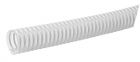 Tubo con spirale in PVC bianco 22 mm 
