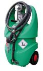 Serbatoio per benzina con ruote 55 l omologato ADR
