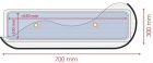 Zanzariera 700 x 300 mm 