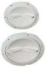 Tappo ispezione bianco 152 mm apertura facilitata