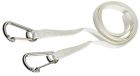 Cordone ombelicale 2,5 m con 2 moschettoni