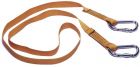 Cordone ombelicale 2 m con 2 moschettoni