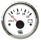 Voltmetro 18/32 V bianco/lucida