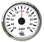 Amperometro con shunt 50 A bianco/lucida