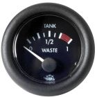 Indicatore acque nere 24 V nero