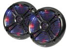 Casse a due vie con LED RGB progr. 5,25'' nere