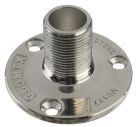 Base tonda inox Glomex 98 mm 