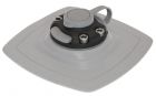 Lock con base PVC flessibile 140x140 mm
