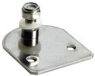 Piastrina inox piana perno 23 x 8 mm