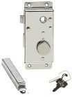 Serratura Destro Esterno ottone cromato 25 mm