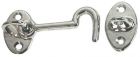 Gancio in ottone cromato mm 80