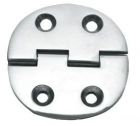 Cerniera inox AISI 316 65x65 mm in microfusione nodo rovesciato