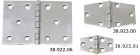 Cerniera inox AISI 316 96x56 mm microfusa trapezoidale