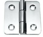 Cerniera inox AISI 316 66x66 mm in microfusione apertura standard