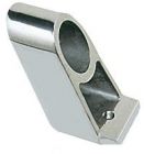 Supporto corrimano centrale ottone cromato 22 mm