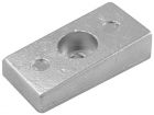 Anodo a piastrina 75/225 mm 36x72 