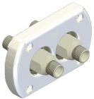 Passaparatia bianco doppio raccordo