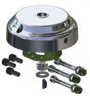 Dispositivo antifurto X90 coprimozzo 90° cromato