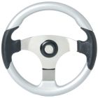 Volante Technic corona nera inserti argento