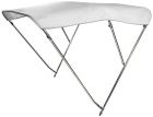 Tendalino 3 archi Inox alto cm 160/170 bianco