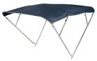 Cappottina 4 archi Inox alta cm 170/180 bianca