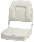 Sedile con schienale ribaltabile De Luxe bianco