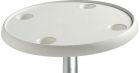 Tavolo tondo 610 mm bianco
