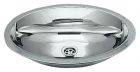 Lavello inox ovale 510 x 390 mm 