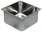 Lavello inox 350 x 350 x 150 mm