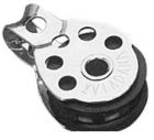 Bozzello 1 puleggia su sfere arricavo 8x25