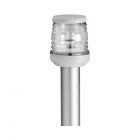 Asta 100 cm fanale 360° bianco a parete