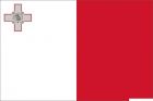Bandiera Malta 20 x 30 cm 