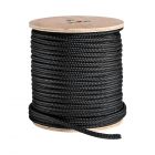 Doppia treccia nera mm 18 